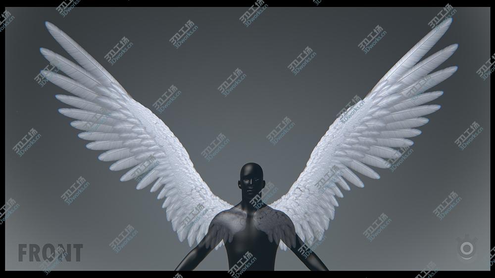 images/goods_img/20210313/3D Angel Wing model/2.jpg